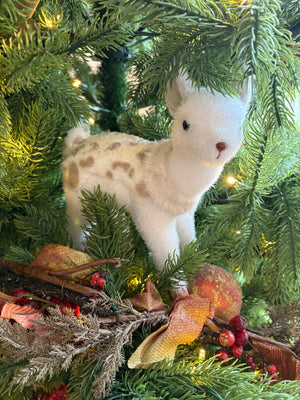 Winter Forest Fawn