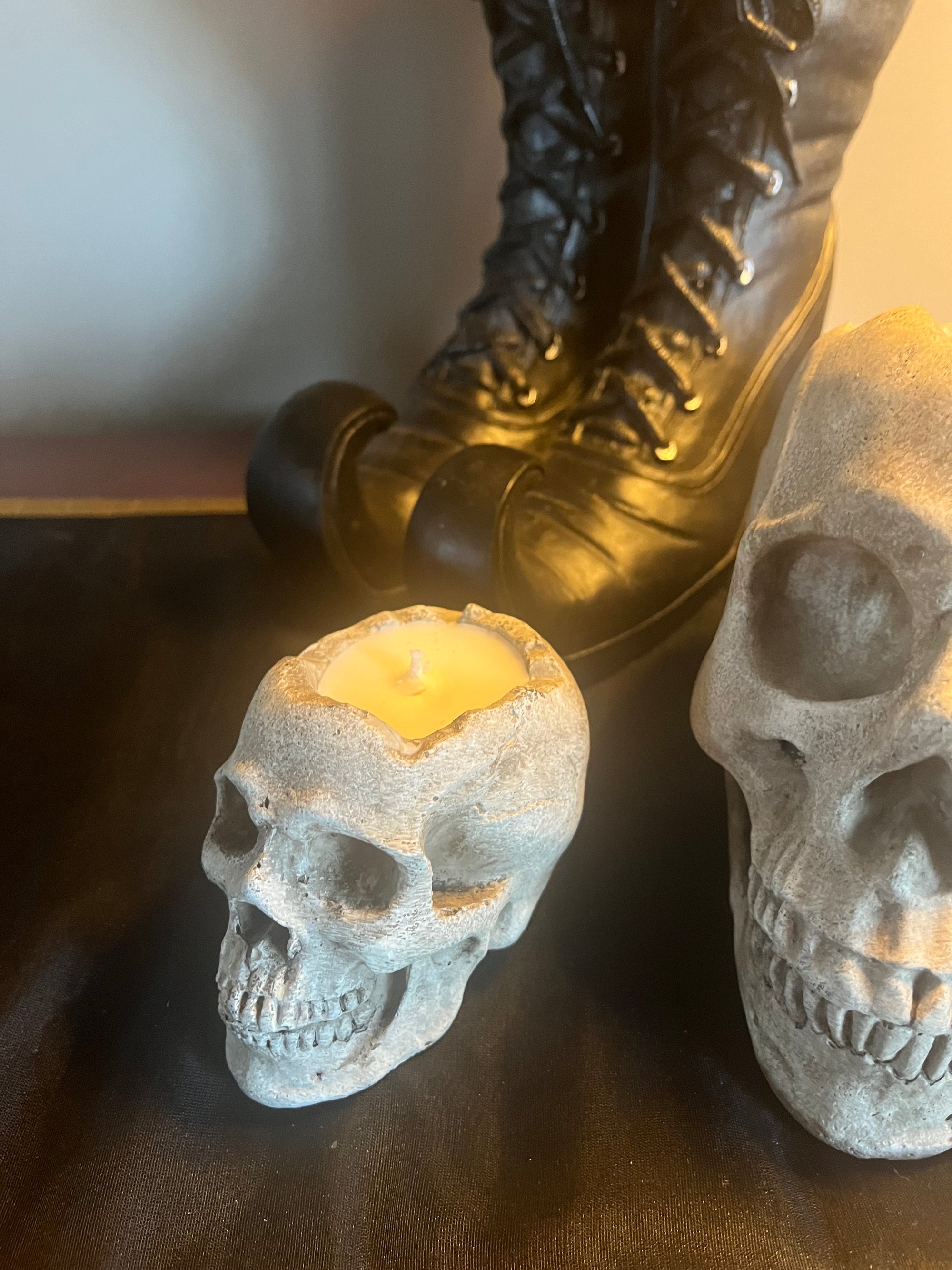 Mini Skull Candle