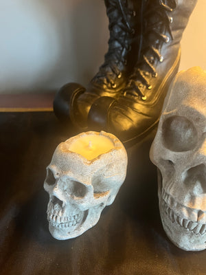 Mini Skull Candle