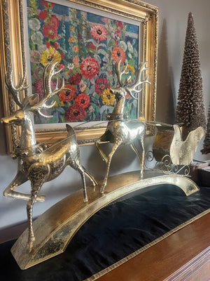 Santa's Sleigh Centrepiece