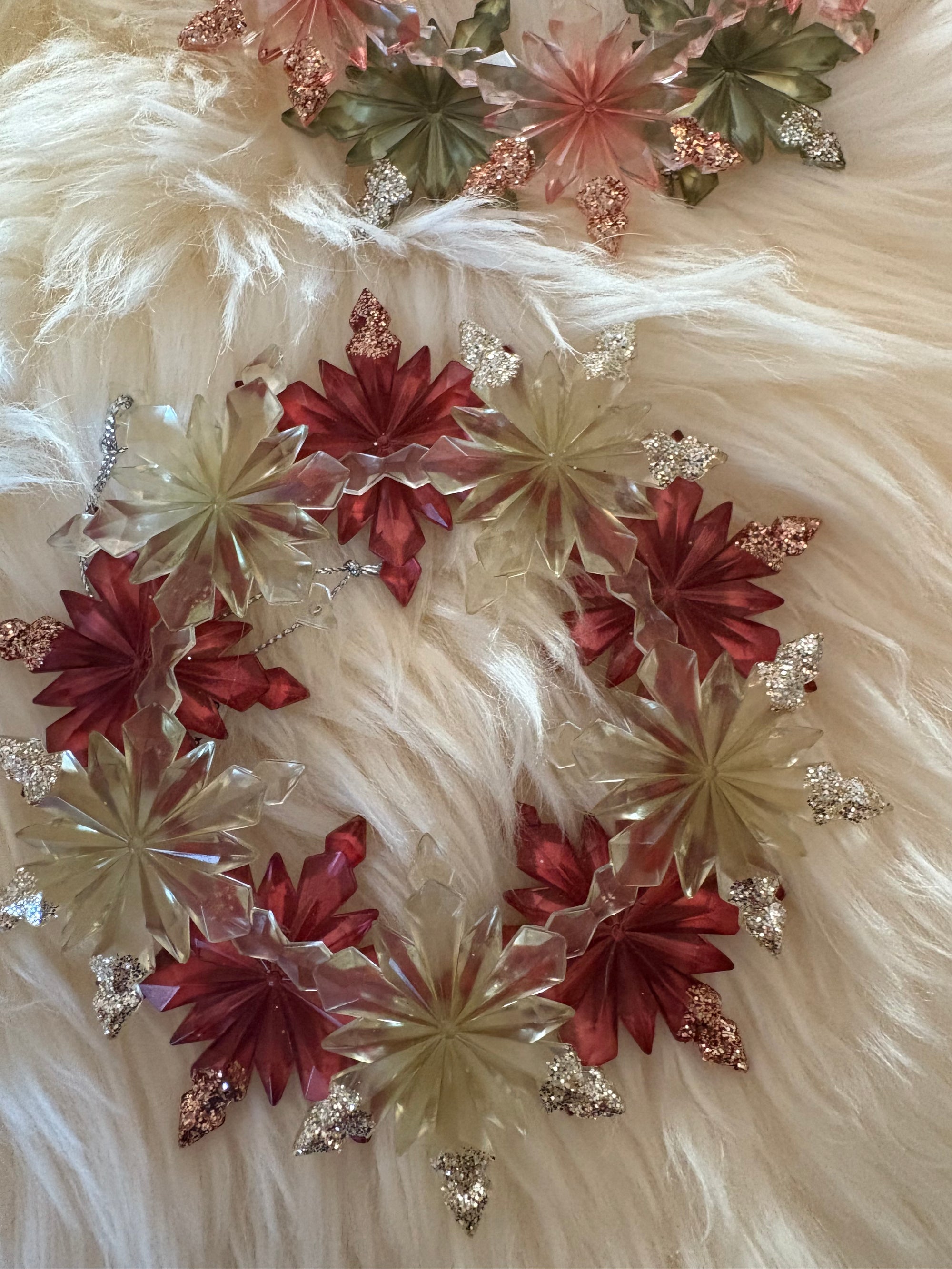 Snowlace Whimsy Wreath Ornament