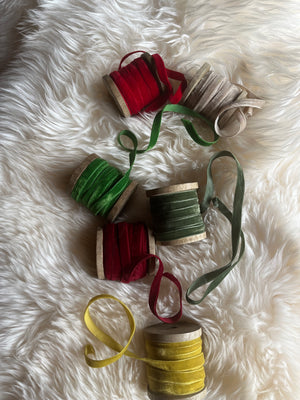 Velvet Ribbon Spool