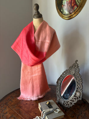 Andean Alpaca Luxe Scarf - Soda