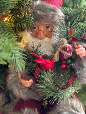 Woodland Sitting Santa