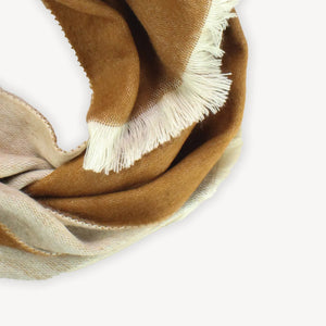 Ultra Soft Alpaca Scarf - Café Au Lait