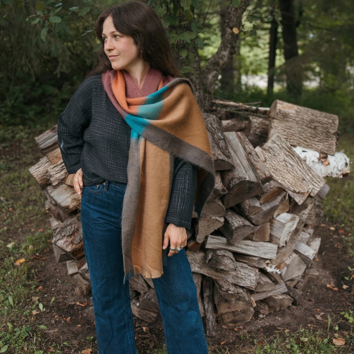 Ultra Soft Alpaca Scarf - Aspen