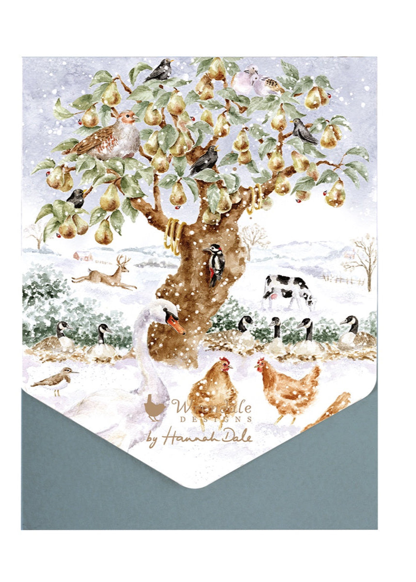 "The Twelve Days for Christmas" - Wrendale Card Pack