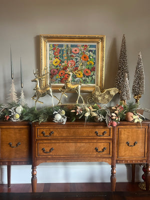 Santa's Sleigh Centrepiece