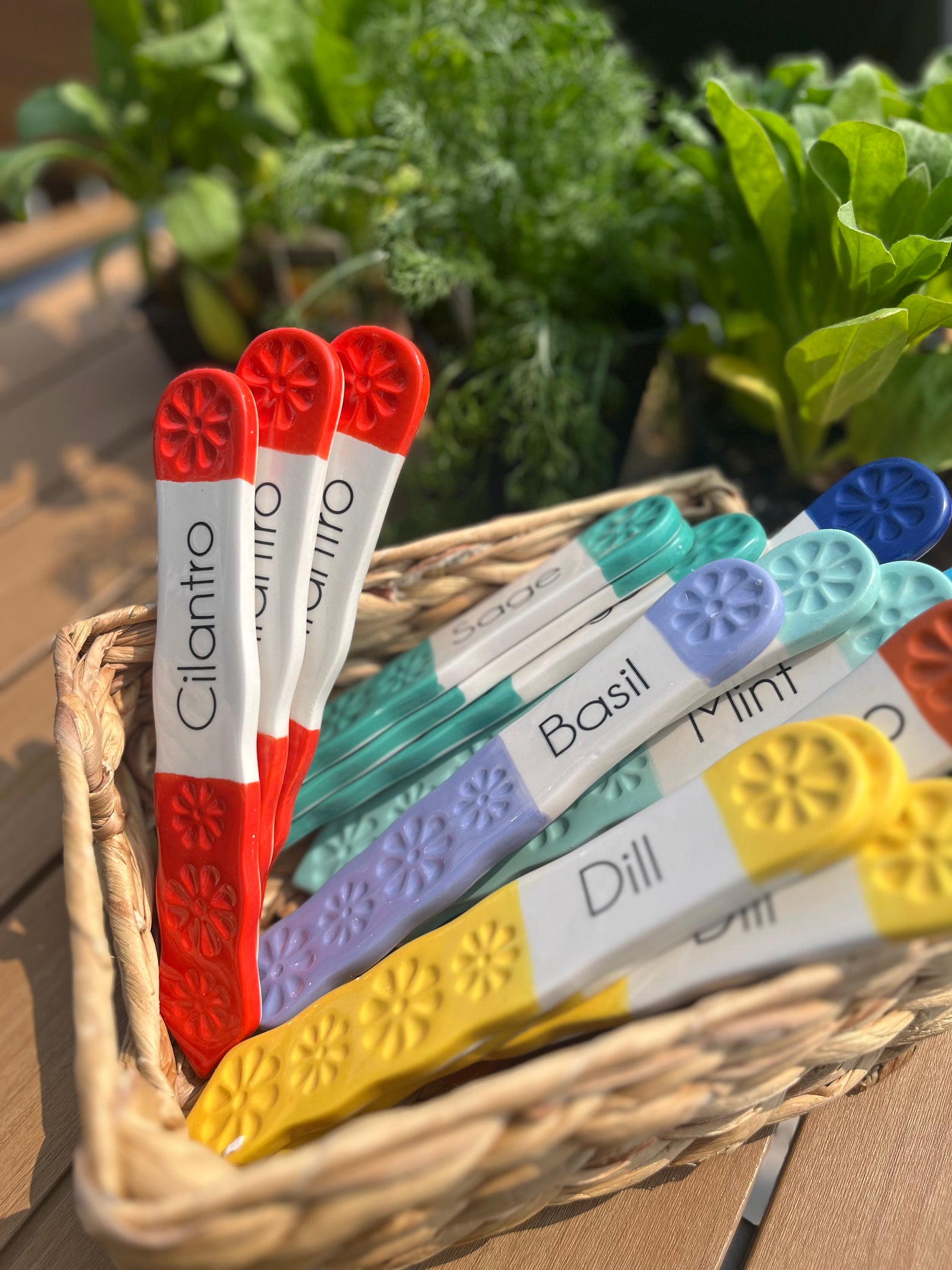 Summer Garden Herb Markers