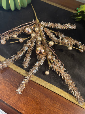 Vintage Tinsel Spray