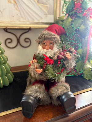 Woodland Sitting Santa