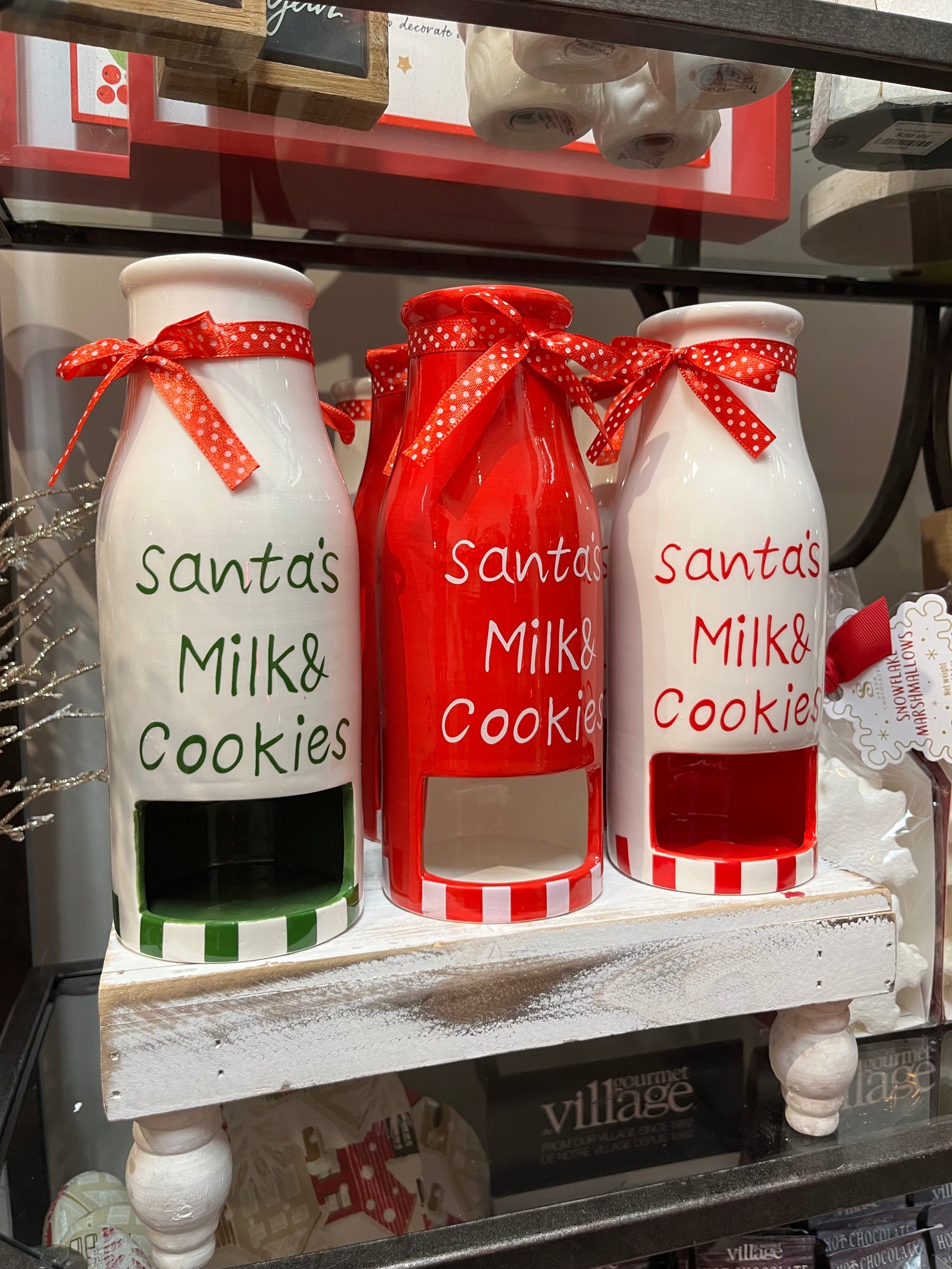 Milk & Cookies for Santa Drink Jug