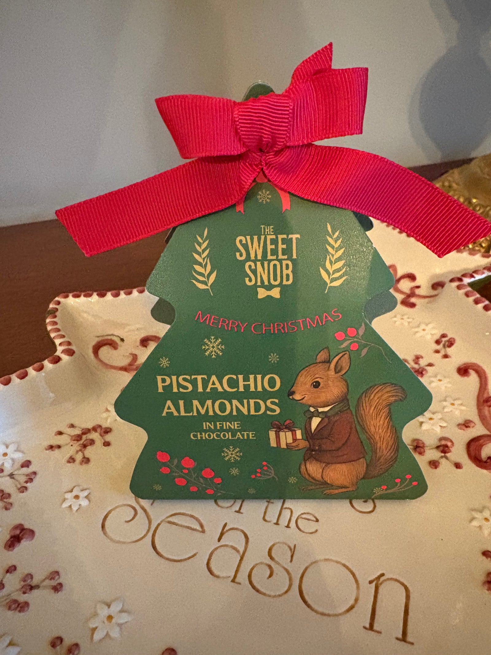 Candy Holiday Tree - Pistachio Almonds Petit Pebbles