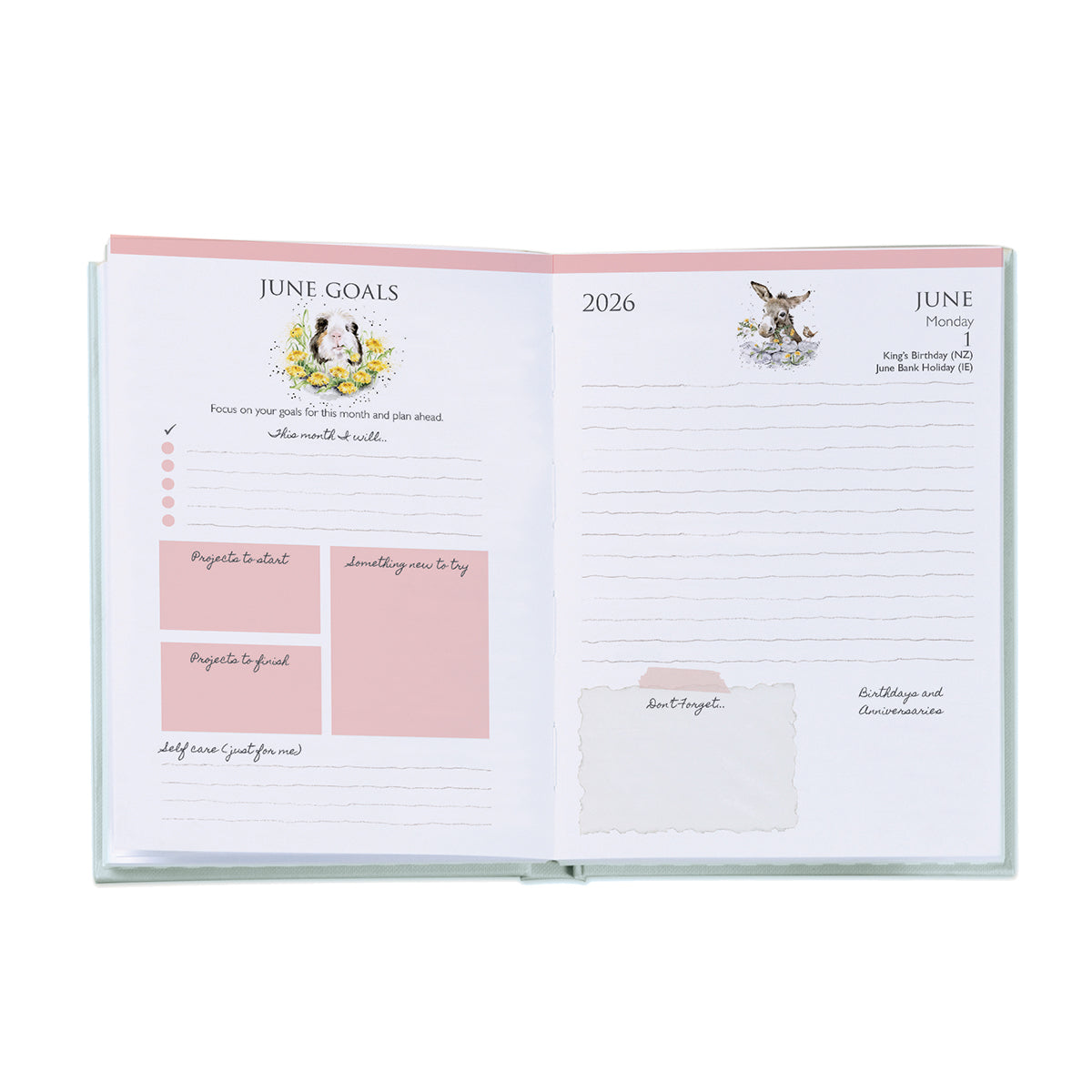 Wrendale 2026 Desk Planner