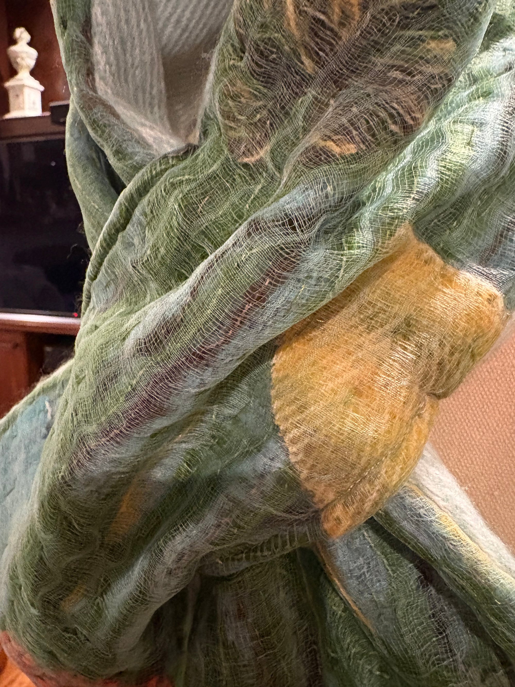 Winter Bloom  Muffler Scarf