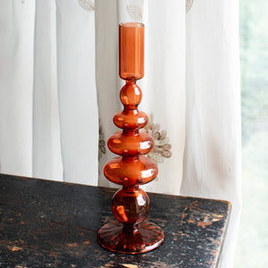 Wisteria Candle Holder - Red