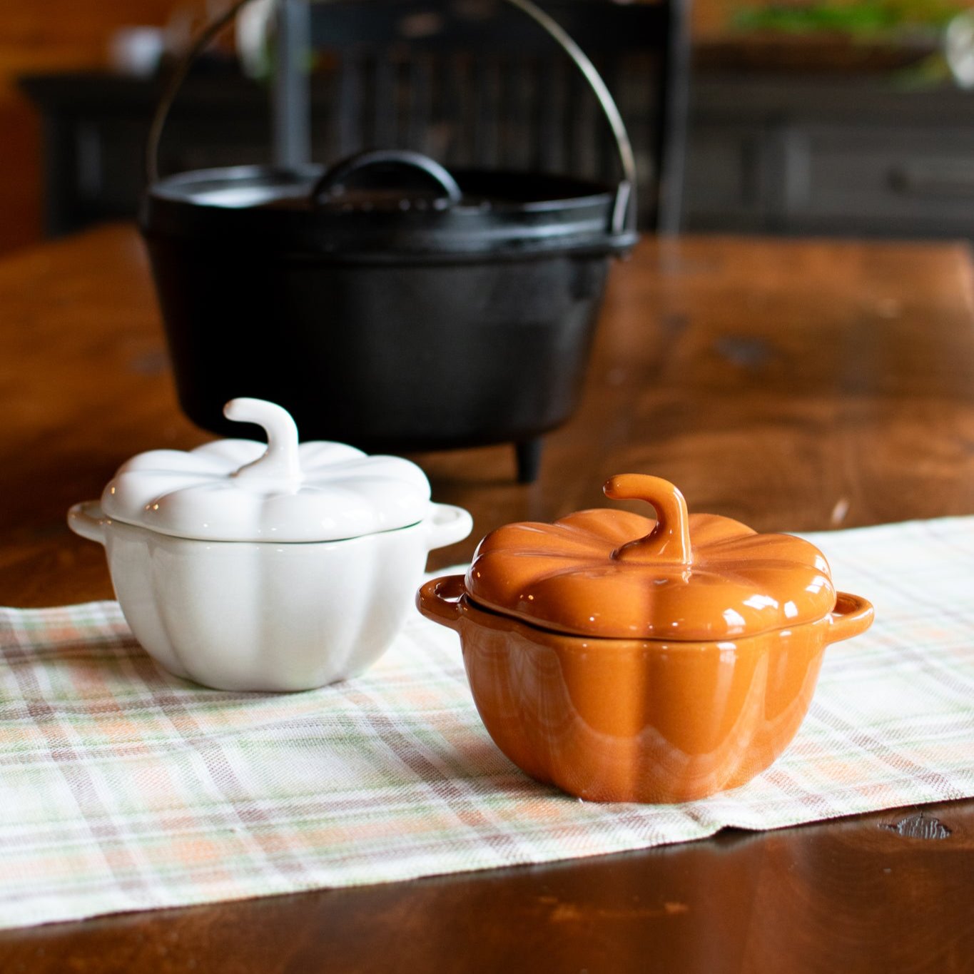 Stoneware Pumpkin Baker