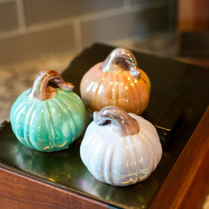 Iridescent Mini Pumpkins