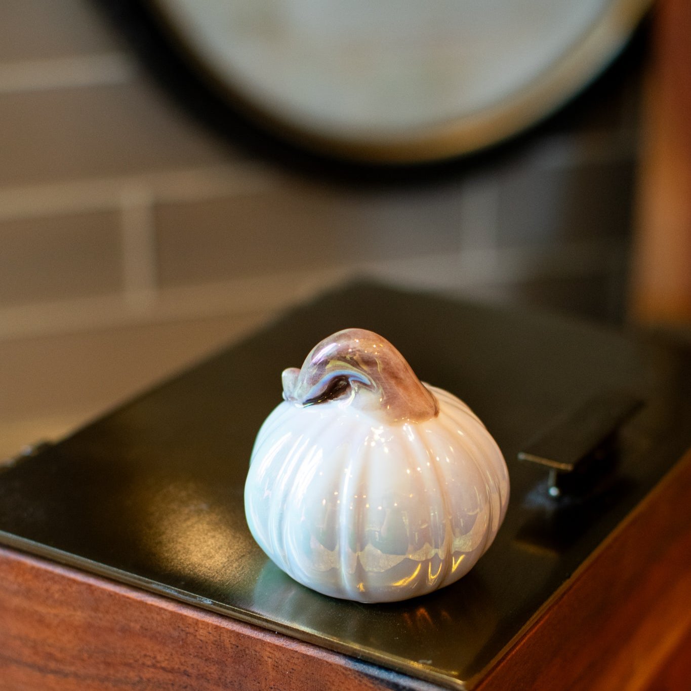 Iridescent Mini Pumpkins