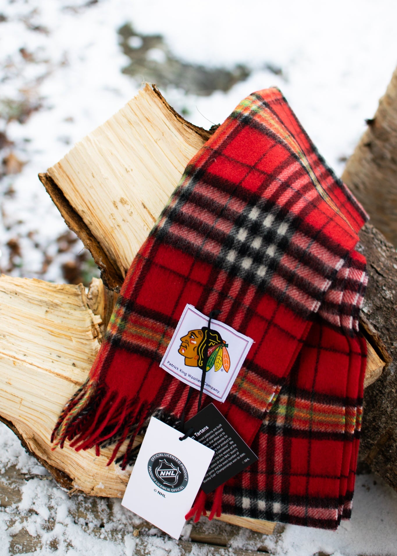 Chicago Blackhawks NHL Lambswool Scarf
