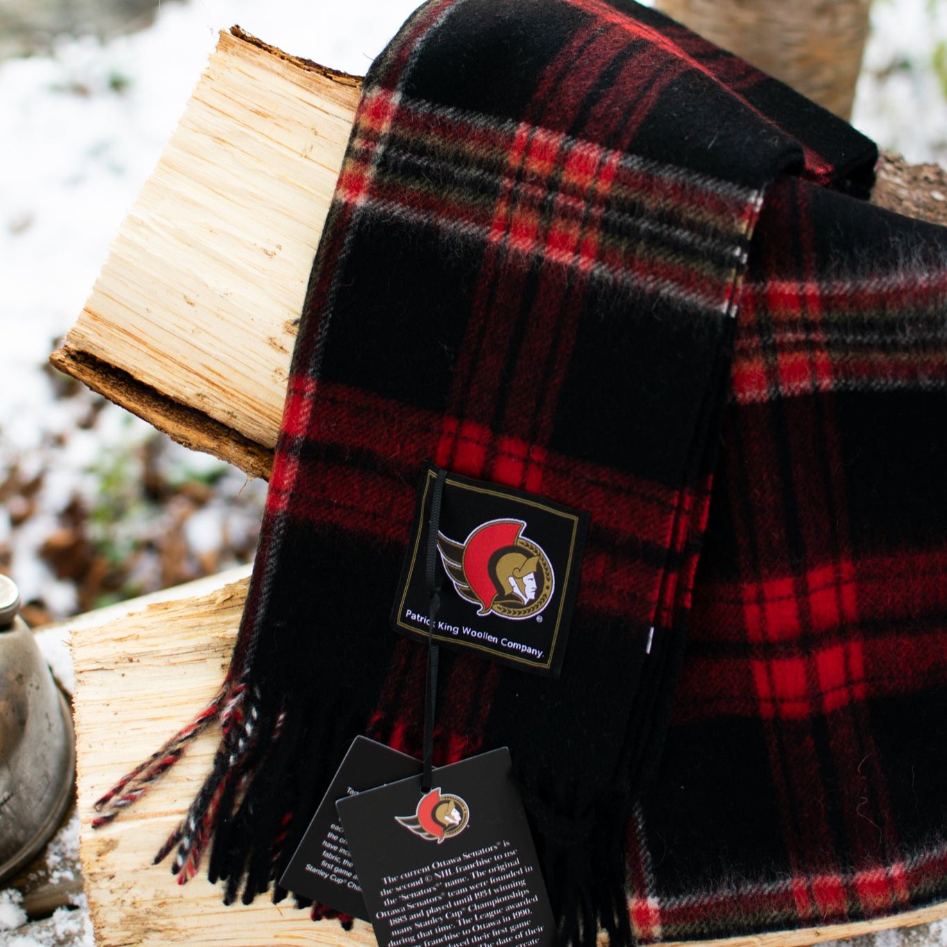 Ottawa Senators NHL Lambswool Scarf