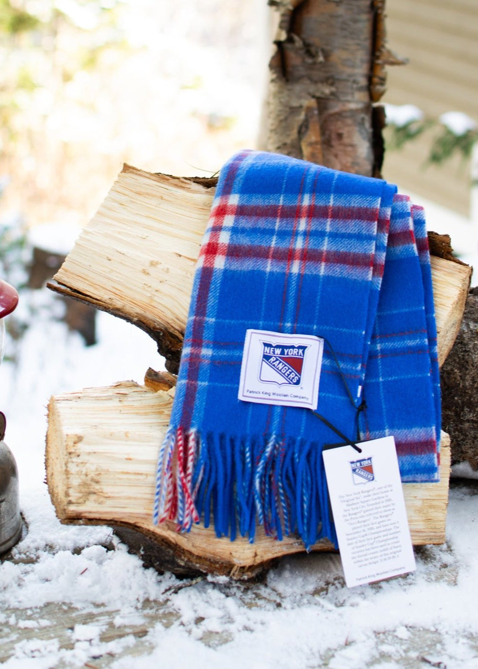 New York Rangers NHL Lambswool Scarf