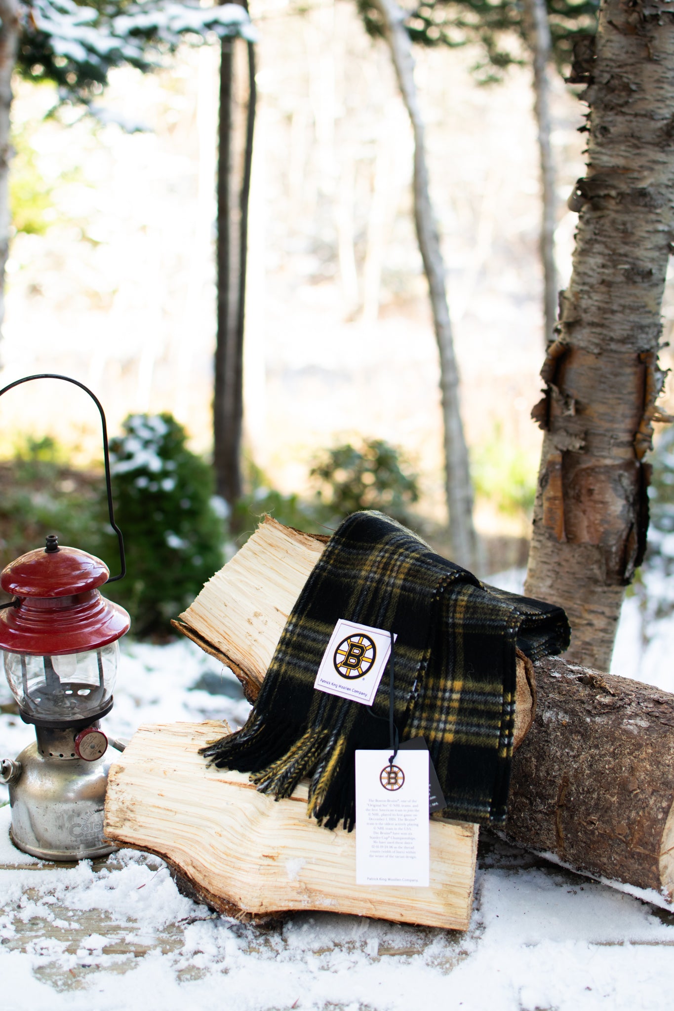 Boston Bruins NHL Lambswool Scarf