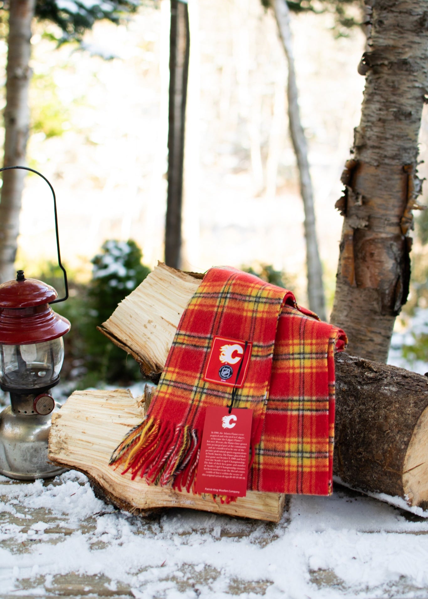 Calgary Flames NHL Lambswool Scarf