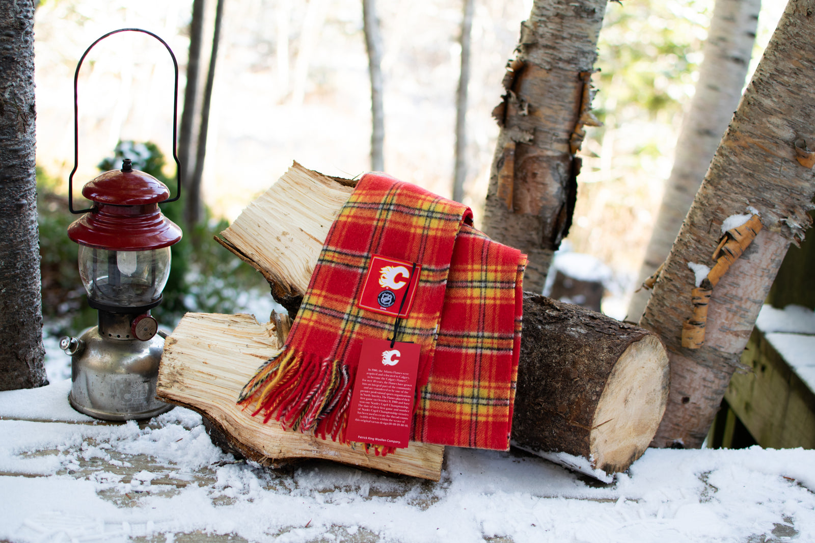 Calgary Flames NHL Lambswool Scarf