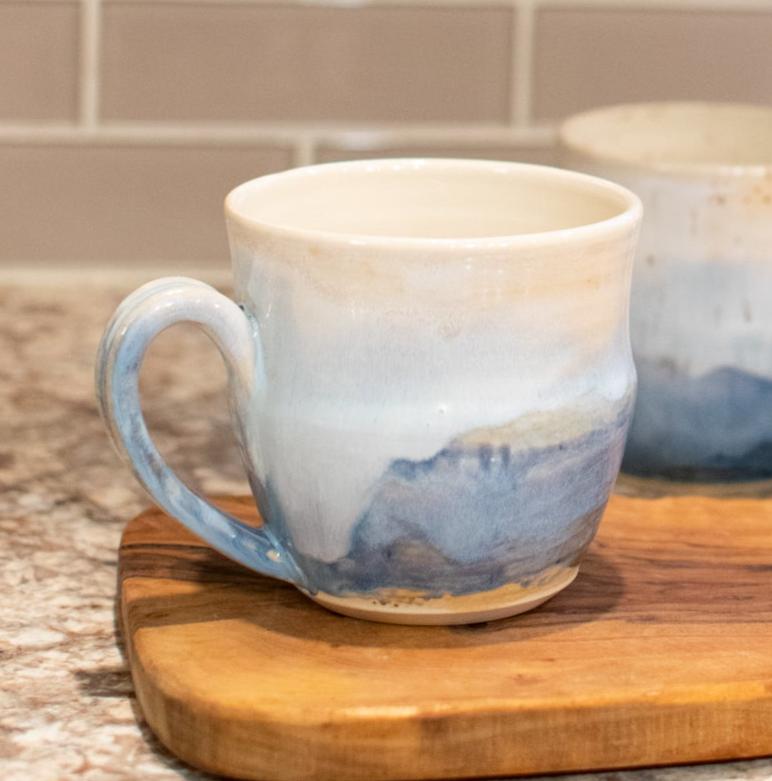 Seaside Breeze - Handmade Pottery Mug