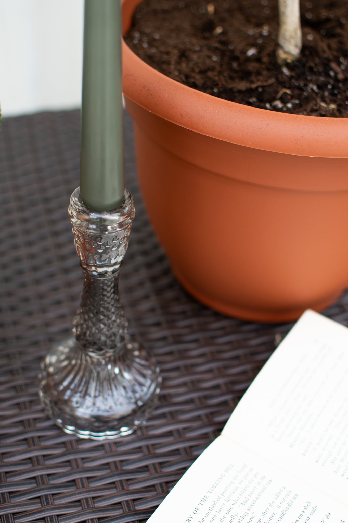 Palazzo Candle Holder - Grey