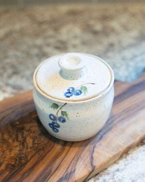 Snowglaze Blueberry Grove Preserve Pot