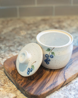 Snowglaze Blueberry Grove Preserve Pot