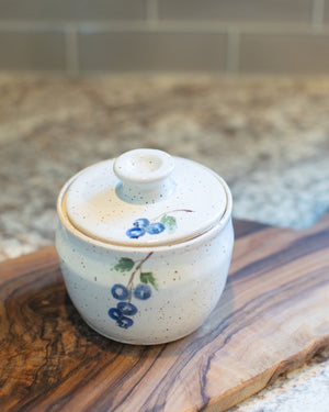 Snowglaze Blueberry Grove Preserve Pot
