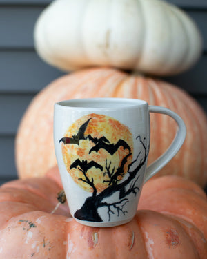 Midnight Flight Mug - Imagine That Pottery