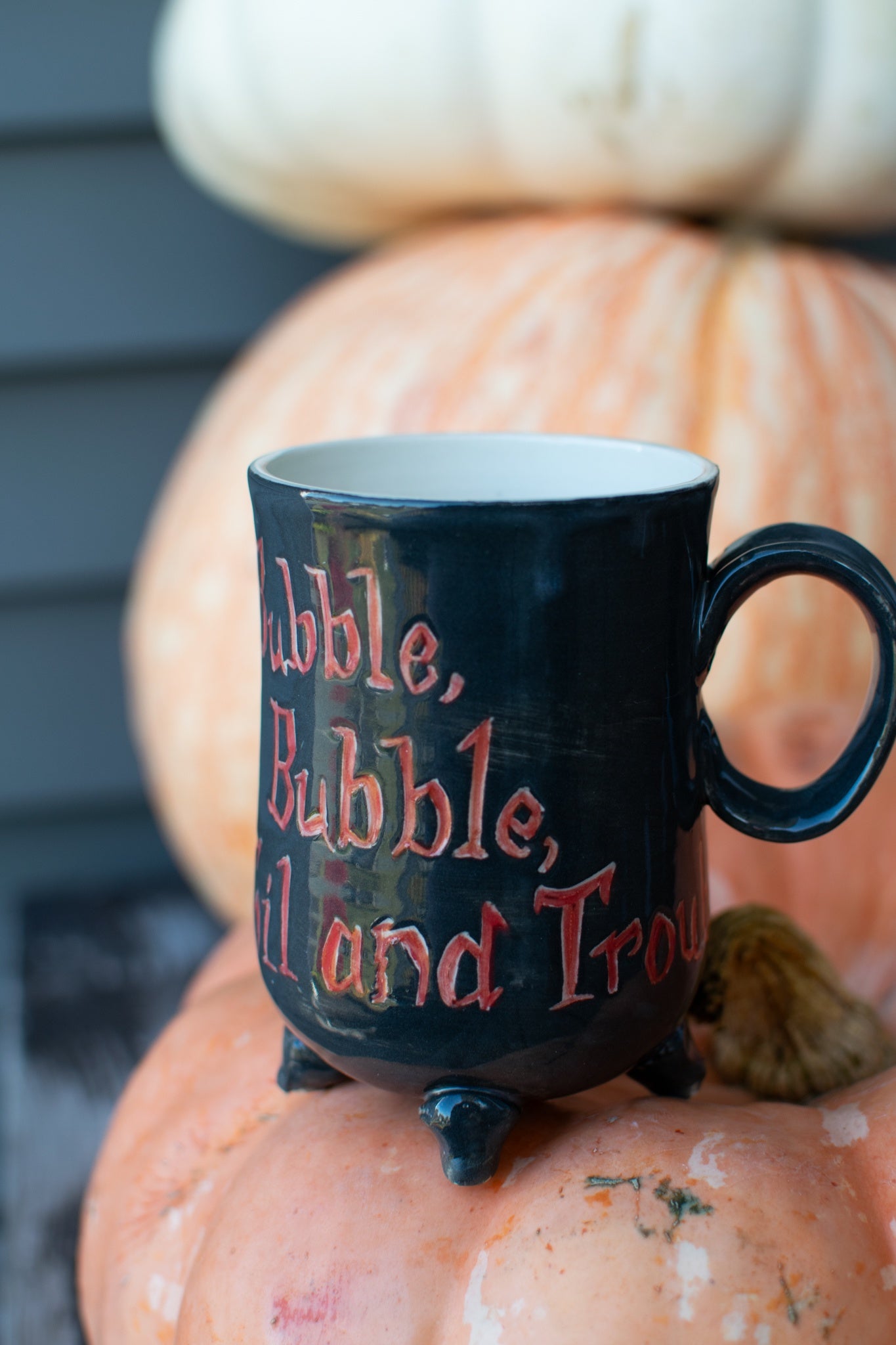 Bubble, Bubble, Toil & Trouble Pottery Mug