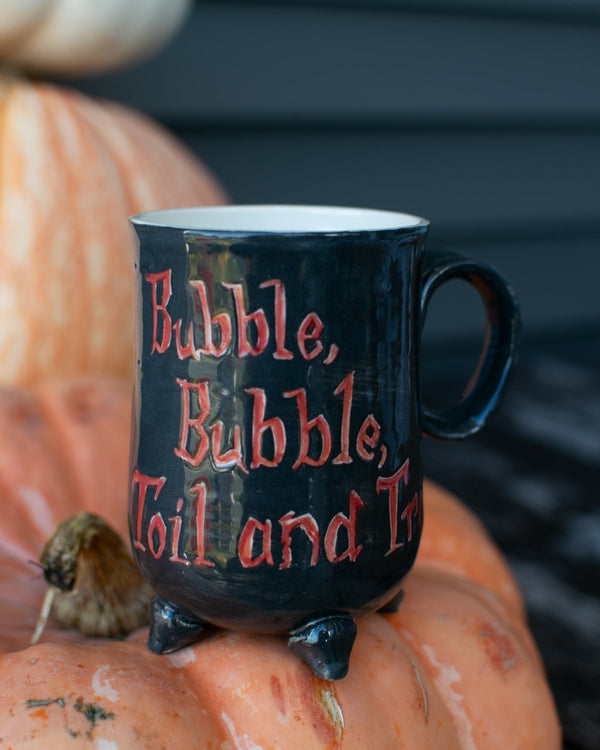 Bubble, Bubble, Toil & Trouble Pottery Mug - Hillhead House