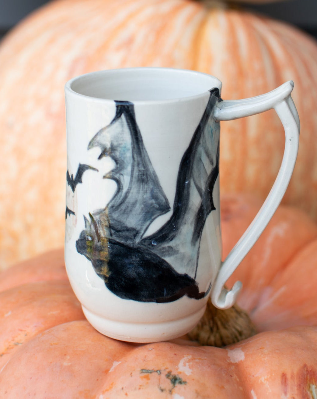Bat Wings & Midnight Things Pottery Mug