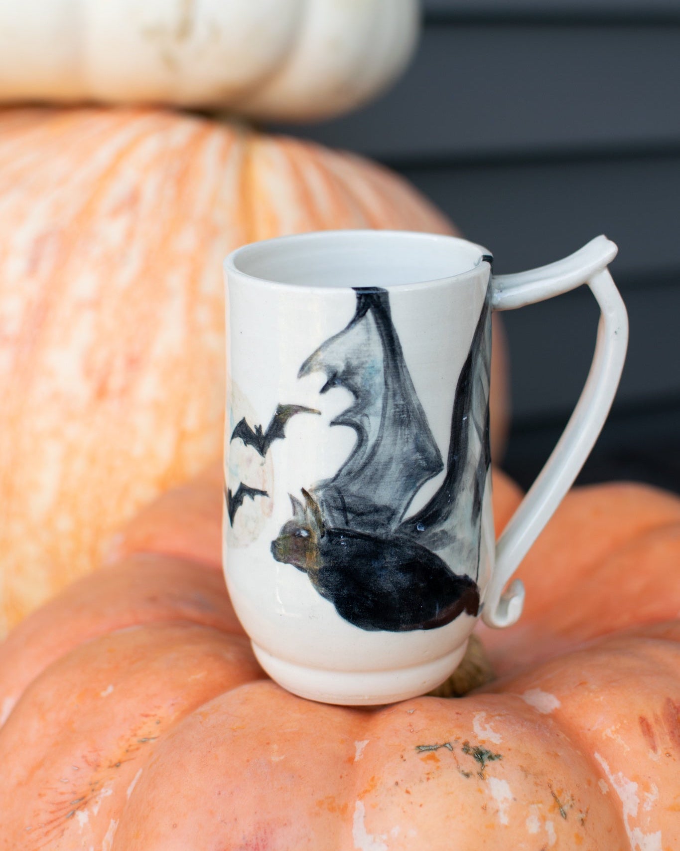 Bat Wings & Midnight Things Pottery Mug