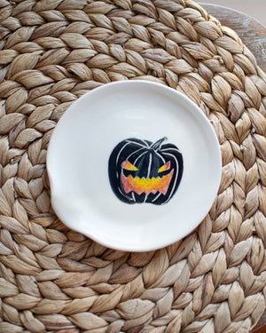 Jack-O-Lantern Spoon Rest