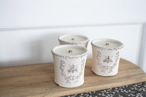 Manorcrest Wood Wick Candle