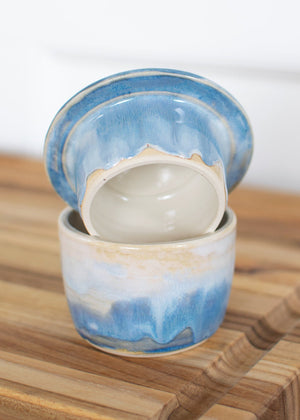 Seabreeze - French Butter Keeper - Handcrafted Pottery