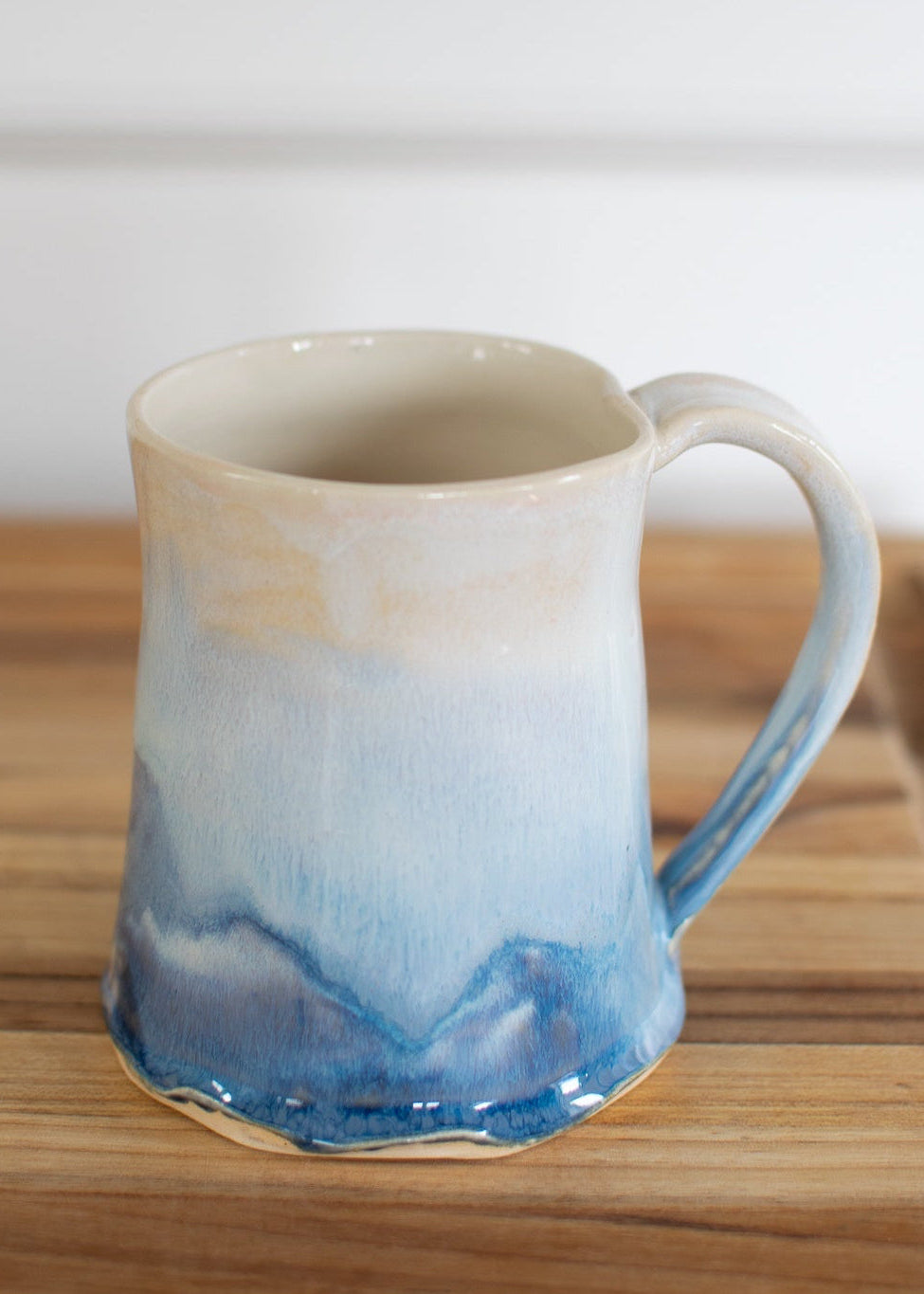 Rippled Waves - Handcrafted Pottery Mug