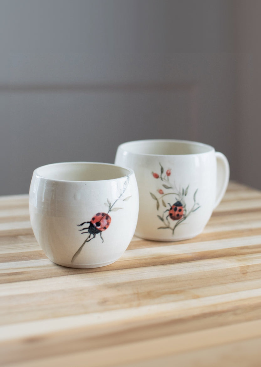 Garden Lady - Day & Night Pottery Set