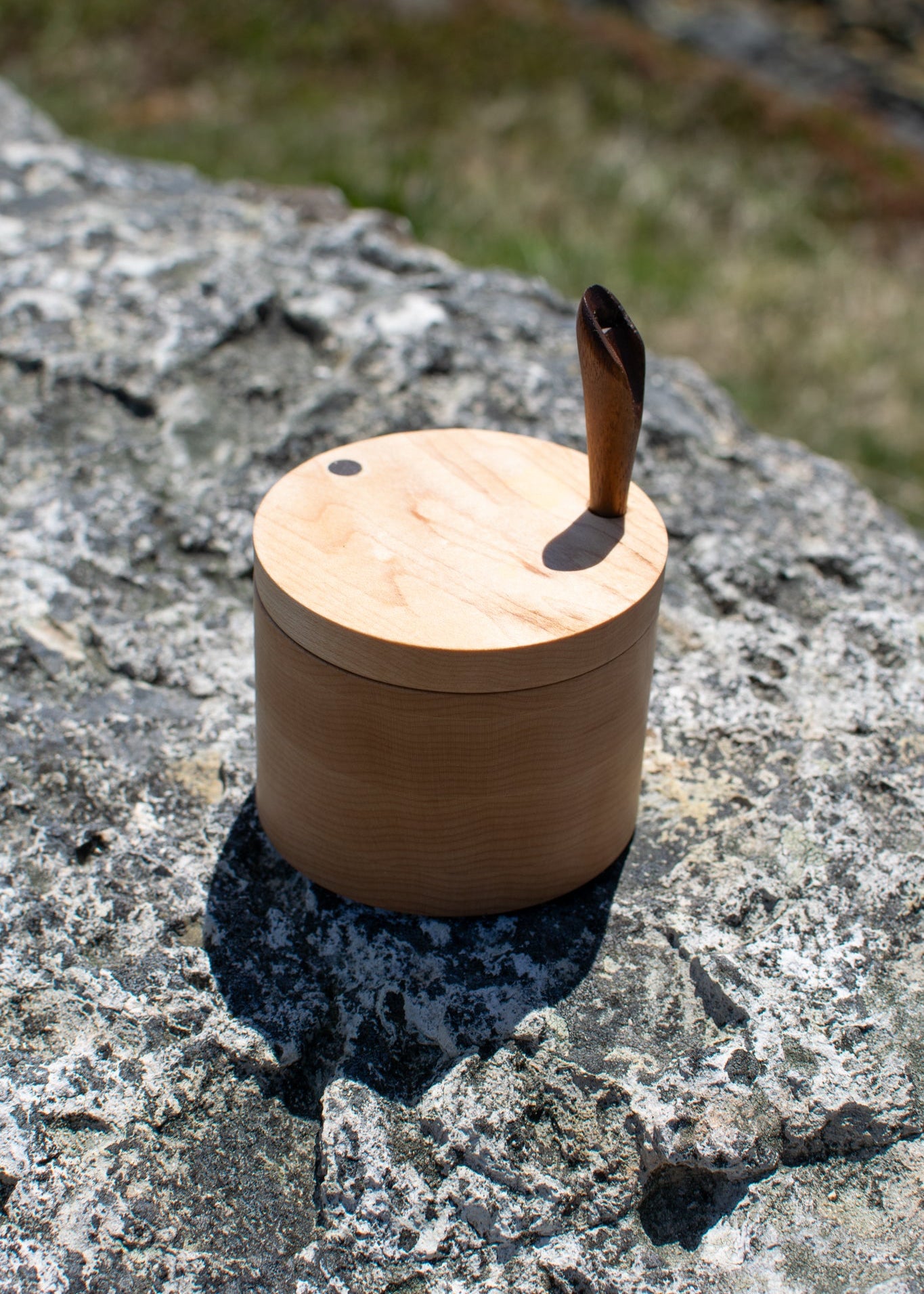 Wooden Salt Cellar