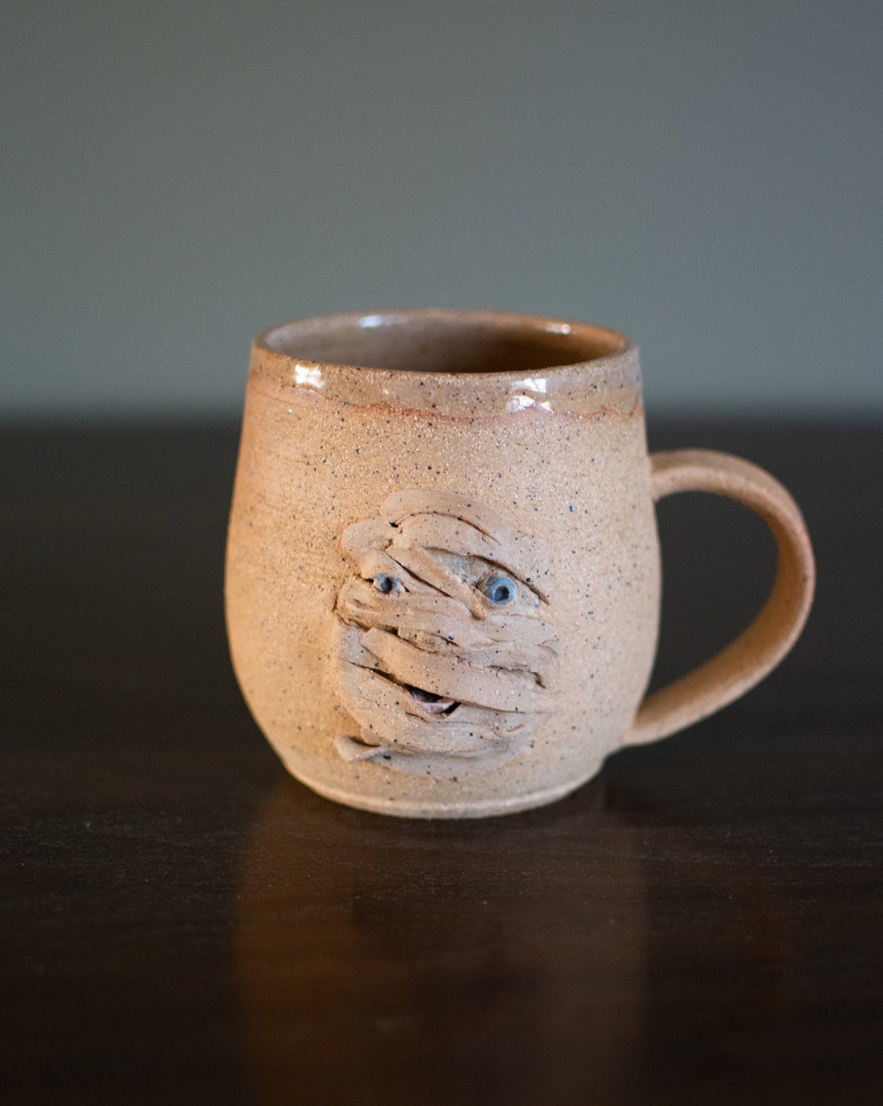 The Unravelling Mummy Pottery Mug