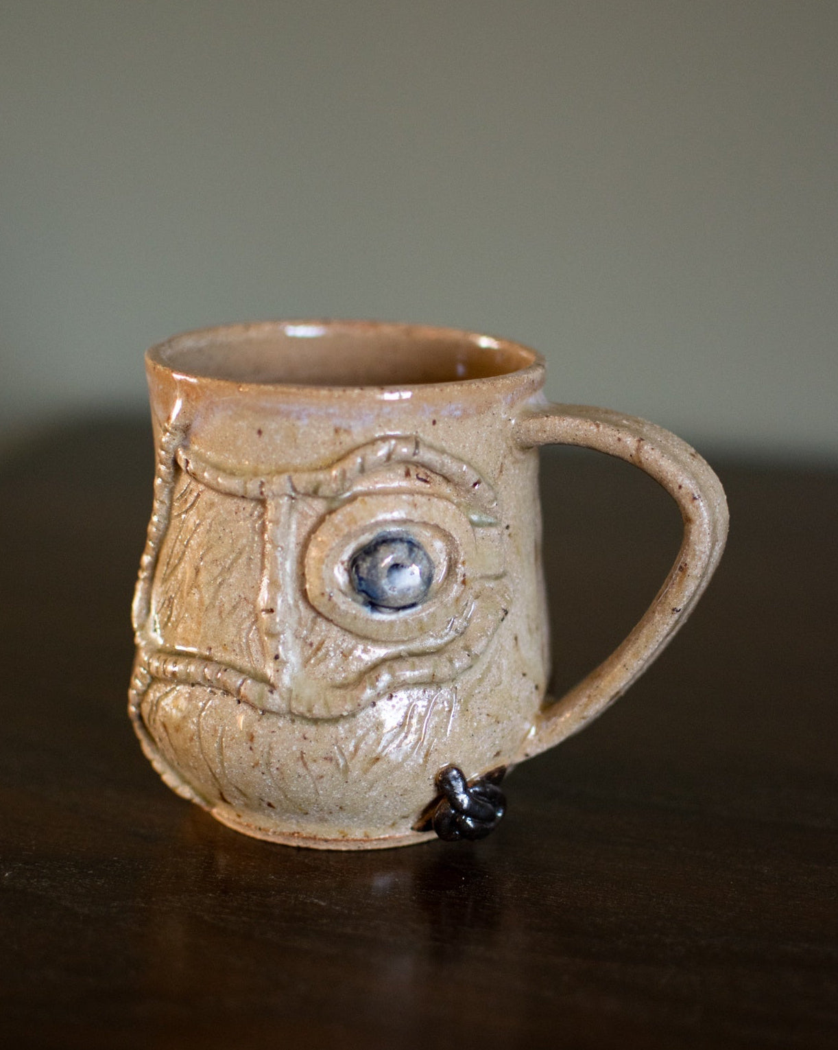 The Watchful Grimoire Pottery Mug