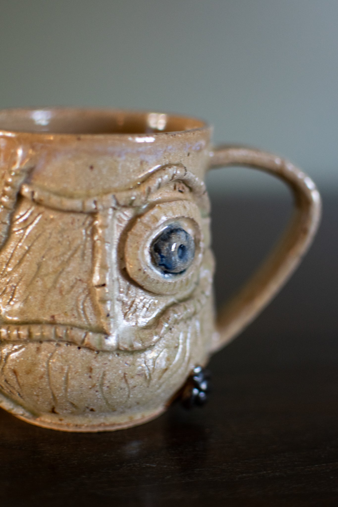 The Watchful Grimoire Pottery Mug