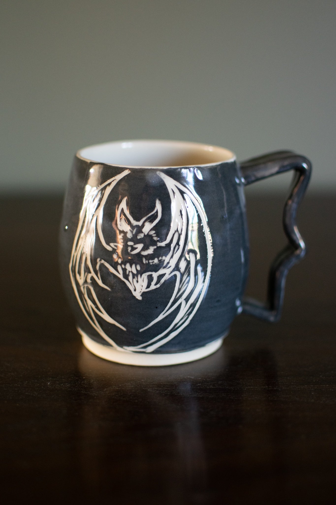 Nightwing Pottery Mug