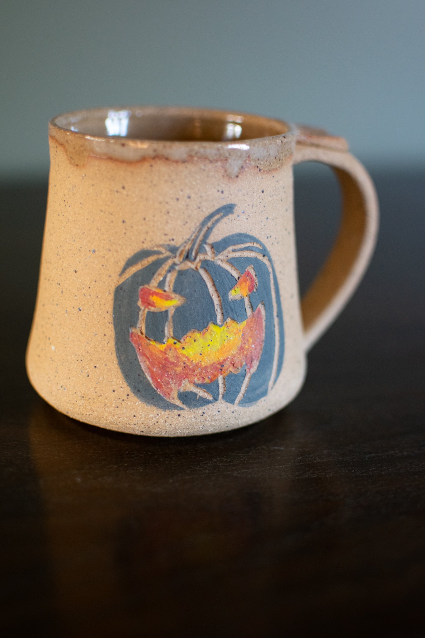 Jack O’Ember Pottery Mug